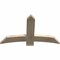 Ekena Millwork Bellingham Rough Sawn Timber Gable Bracket, Douglas Fir, 48"W x 30"H x 2"D x 6"F, 15/12 Pitch GBW048X30X0206BEL00RDF - alternate 2